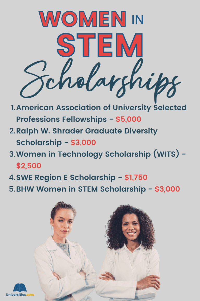 5 Scholarships for Women in STEM
