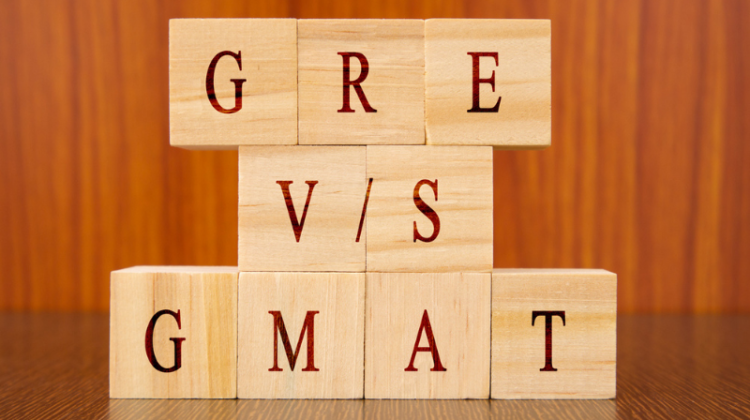 gre vs gmat blocks