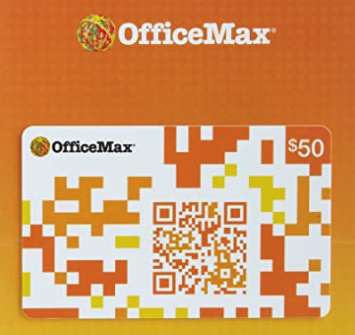 Office Max gift card