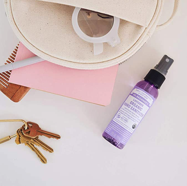 lavender hand sanitizer spray